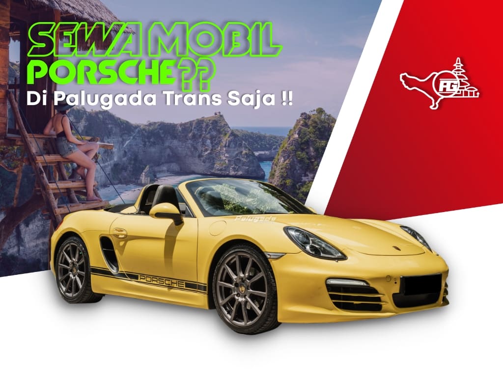 Sewa Mobil Porsche Bali Tersedia Warna Kuning & Putih